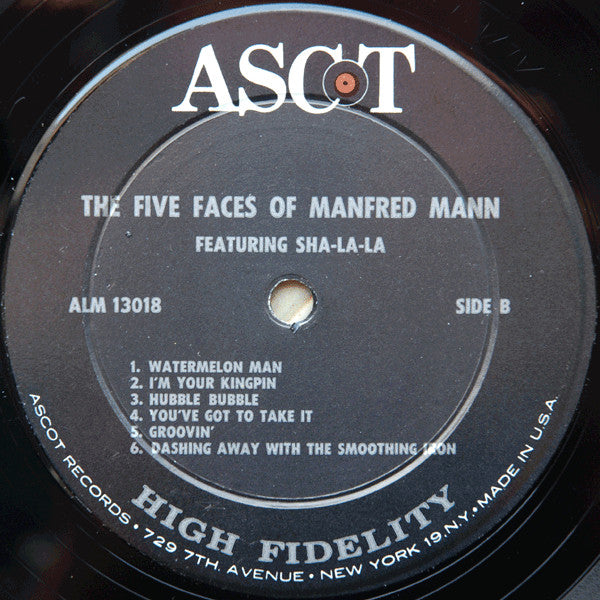 Manfred Mann – The Five Faces Of Manfred Mann _ 1965 MONO Original in Shrinkwrap!