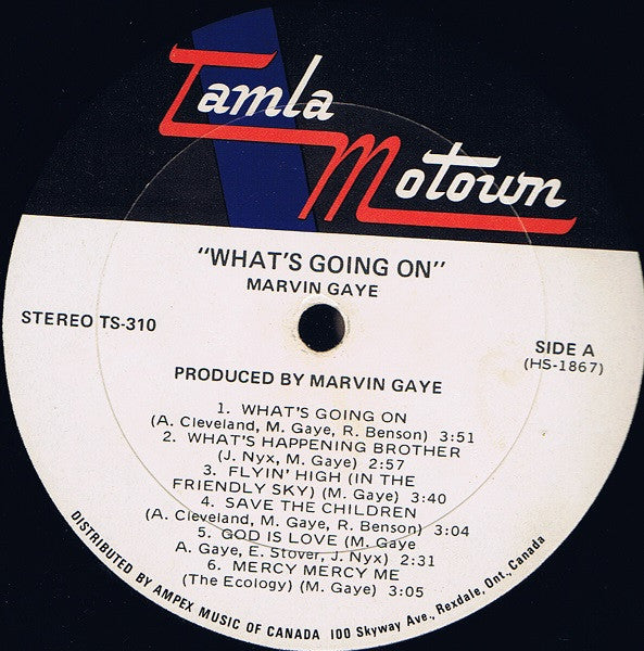 Marvin Gaye – What's Going On - 1971 Original VinylPursuit.com