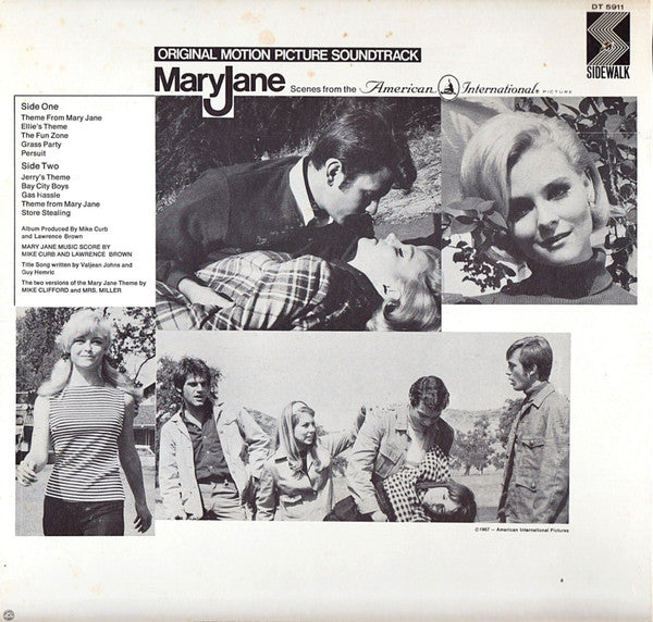 Mary Jane - Original Motion Picture Soundtrack - 1967 US Original, Rare!