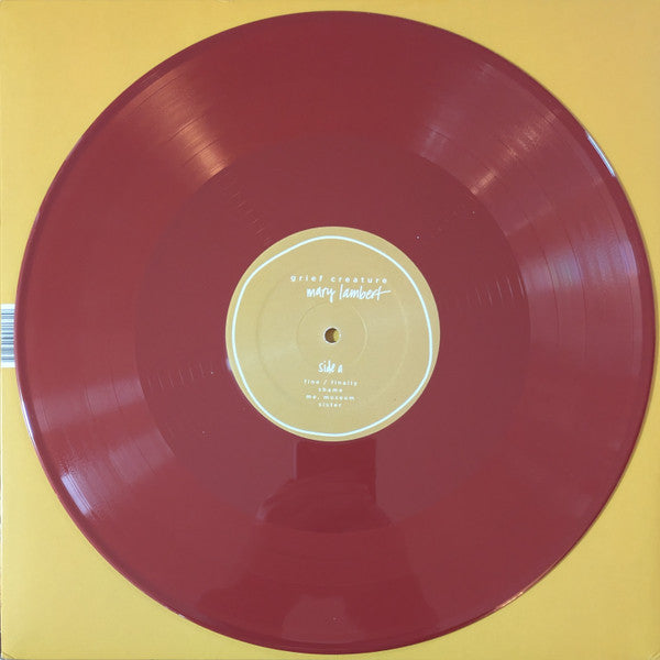 Mary Lambert – Grief Creature - Limited Edition Maroon Vinyl, Sealed! VinylPursuit.com