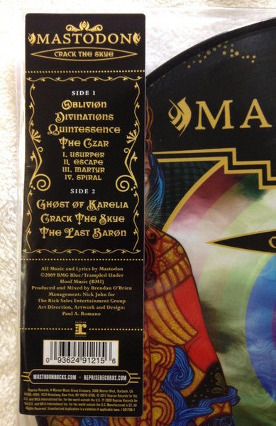 Mastodon – Crack The Skye ‎– Limited Edition, Picture Disc! VinylPursuit.com