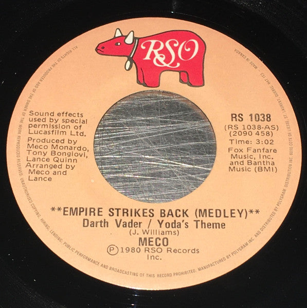 Meco – Empire Strikes Back (Medley) Darth Vader/Yoda's Theme - 7