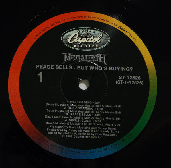 Megadeth – Peace Sells... But Who's Buying? SEALED