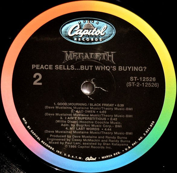 Megadeth – Peace Sells... But Who's Buying? 2008 Limited Edition