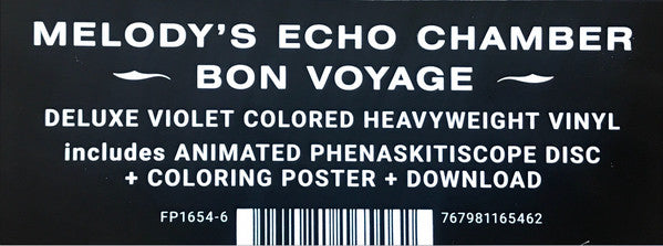 Melody's Echo Chamber – Bon Voyage - Deluxe Edition, Violet Vinyl, Sealed!