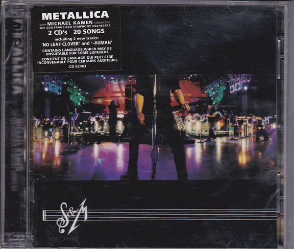 Metallica – S&M - 1999 CD Compilation Vinyl Pursuit Inc