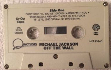 Michael Jackson – Off The Wall - 1980 Cassette, Extended Range, Rare! VinylPursuit.com