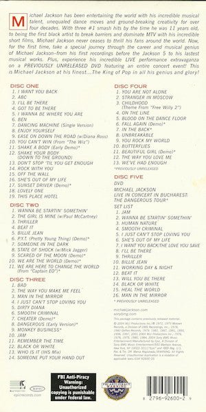 Michael Jackson – The Ultimate Collection - CD, DVD Compilation - Vinyl Pursuit Inc