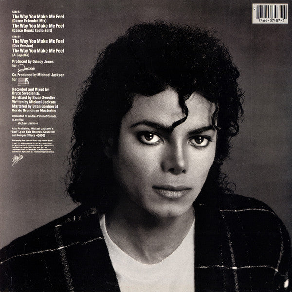 Michael Jackson – The Way You Make Me Feel - 1987 Original in Shrinkwrap! VinylPursuit.com