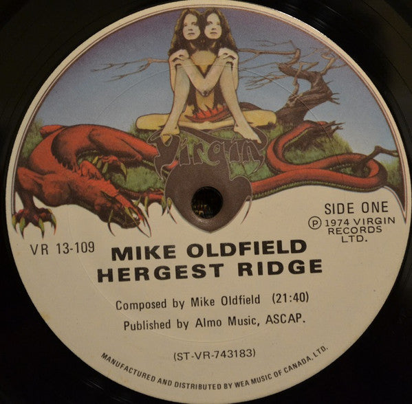 Mike Oldfield – Hergest Ridge - 1974 Original VinylPursuit.com