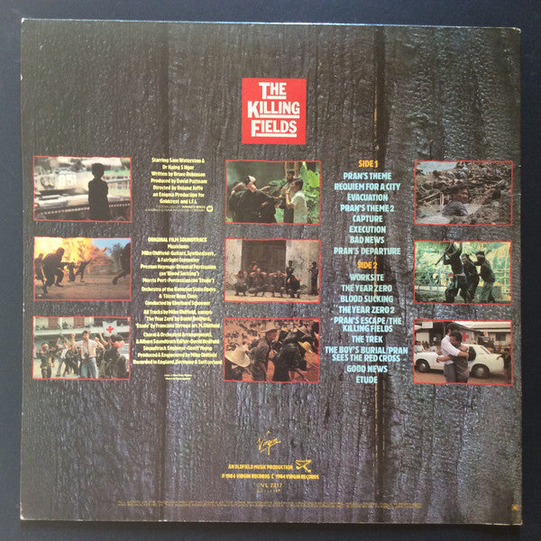 Mike Oldfield – The Killing Fields (Original Film Soundtrack) - 1984 Original VinylPursuit.com