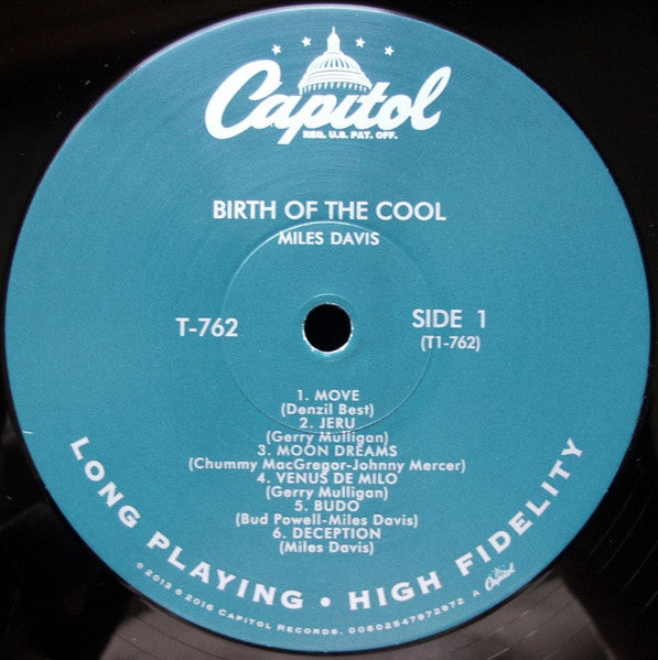 Miles Davis – Birth Of The Cool - 180g in Shrinkwrap Vinyl Pursuit Inc