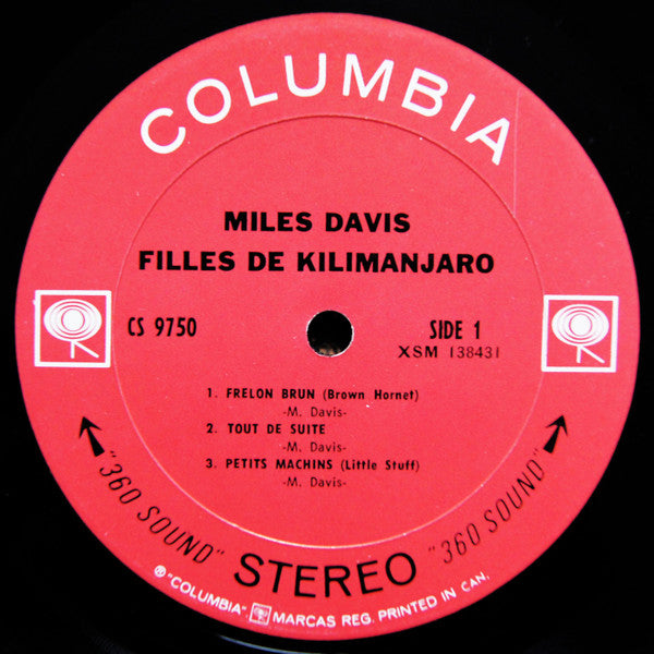 Miles Davis – Filles De Kilimanjaro - 1969 Original!