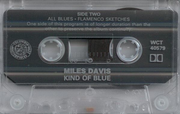 Miles Davis – Kind Of Blue - 1987, Cassette