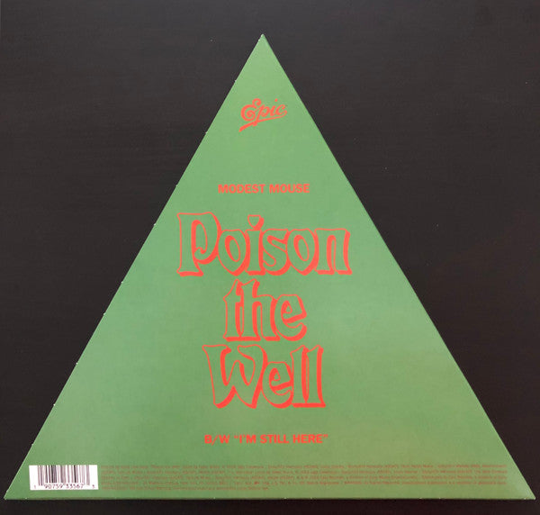 Modest Mouse – Poison The Well b/w I'm Still Here - RSD Triangle Vinyl, SEALED