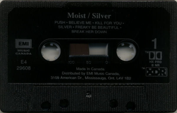 Moist – Silver - 1994 Cassette VinylPursuit.com