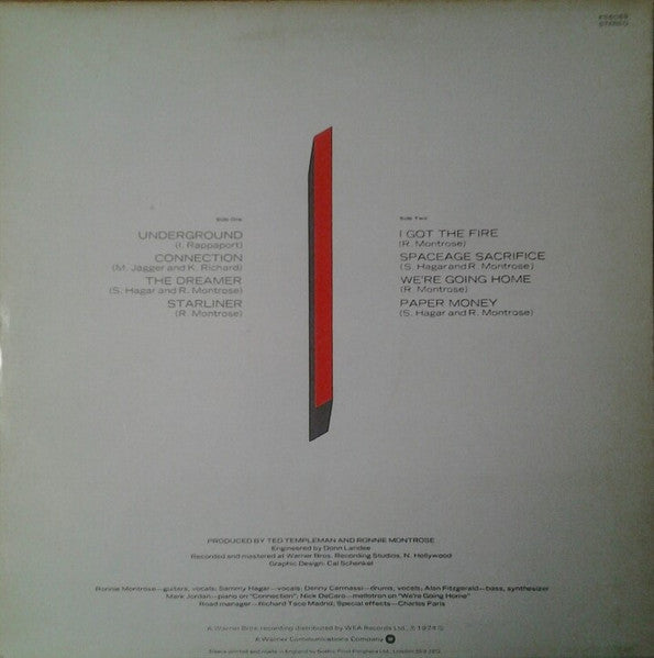 Montrose – Paper Money – 1974 UK Original, Bargain