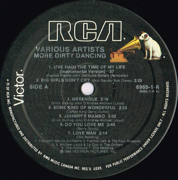 More Dirty Dancing - Various - 1988 Original! VinylPursuit.com