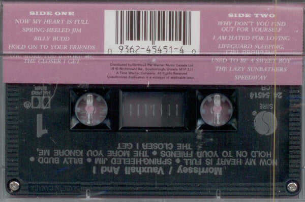 Morrissey – Vauxhall And I - 1994 Cassette - Vinyl Pursuit Inc