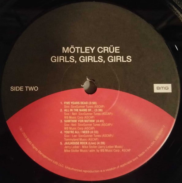 Motley Crue ‎– Girls, Girls, Girls - 40th Anniversary Remastered, Sealed!