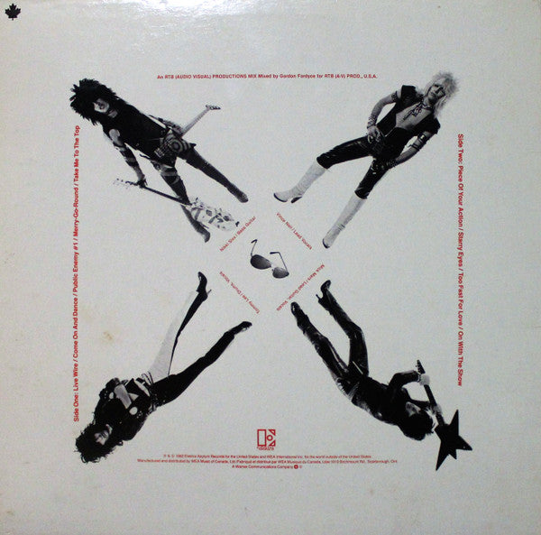 Motley Crue – Too Fast For Love - Rare 1982 Pressing