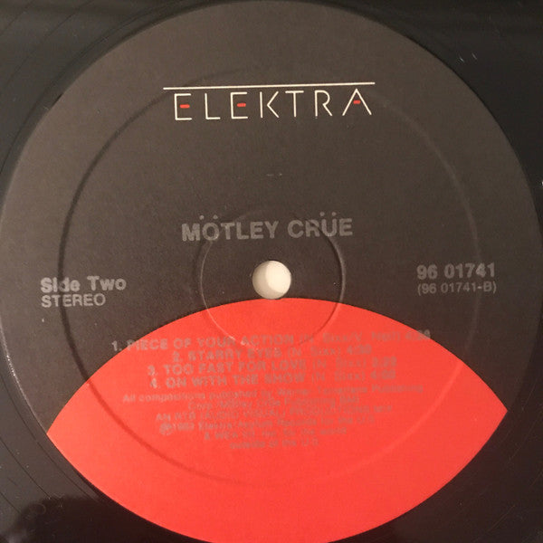Motley Crue – Too Fast For Love - Rare 1982 Pressing
