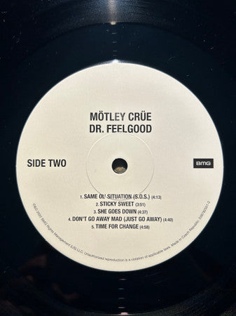 Motley Crue – Dr Feelgood - Sealed, Remastered 40th Anniversary