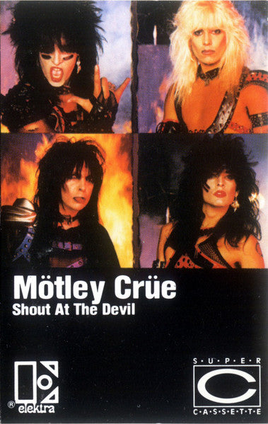 Motley Crue – Shout At The Devil - 1983 Cassette