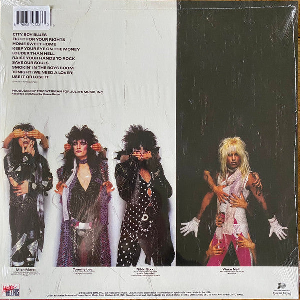 Motley Crue – Theatre Of Pain – Pink Limited Edition Vinyl, Sealed! VinylPursuit.com