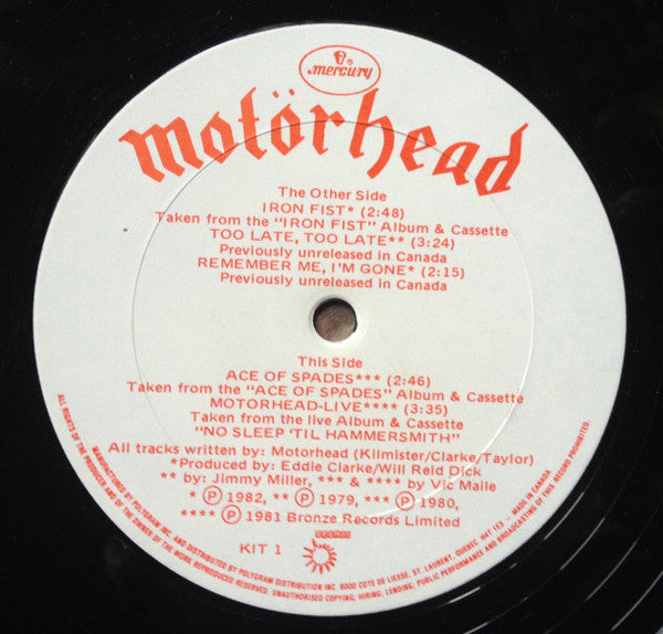 Motorhead – The Complete Motorhead Kit - 1982 Limited Edition! VinylPursuit.com