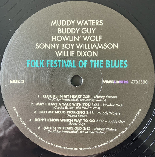 Muddy Waters, Buddy Guy, Howlin' Wolf, Sonny Boy Williamson – Folk Festival Of The Blues