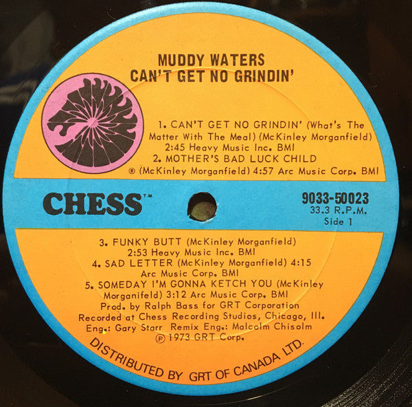 Muddy Waters – Can't Get No Grindin - 1973 Rare Original!