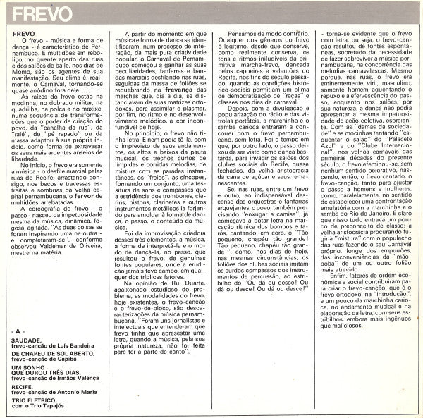 Various ‎– Musica Popular Do Nordeste 1 - 1973 Brazilian Original VinylPursuit.com