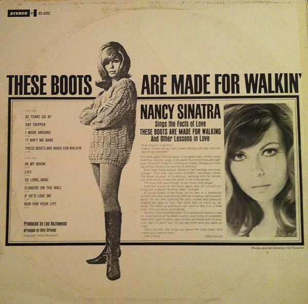 Nancy Sinatra – Boots - 1966 Original German Pressing