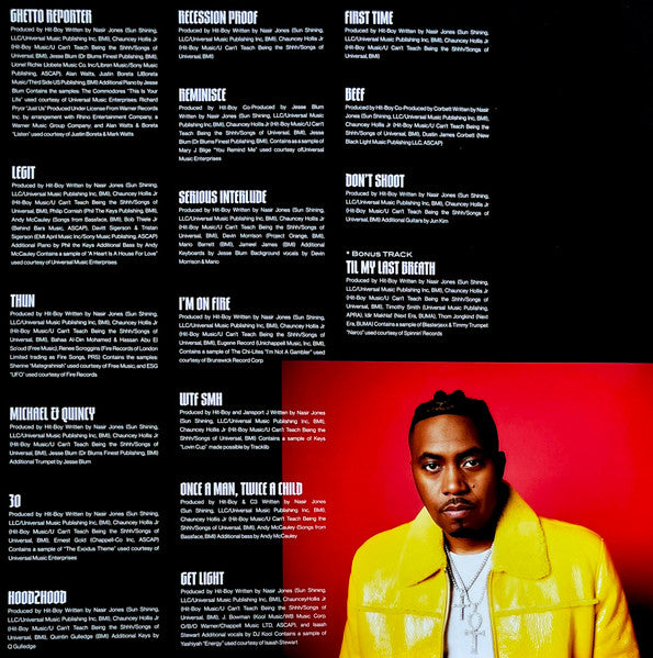 Nas – King's Disease III - Limited Edition Red & Black Striped Vinyl! VinylPursuit.com