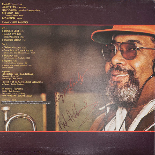 Nat Adderley – A Little New York Midtown Music - 1979 Original VinylPursuit.com