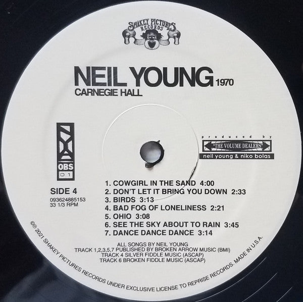 Neil Young – Carnegie Hall 1970