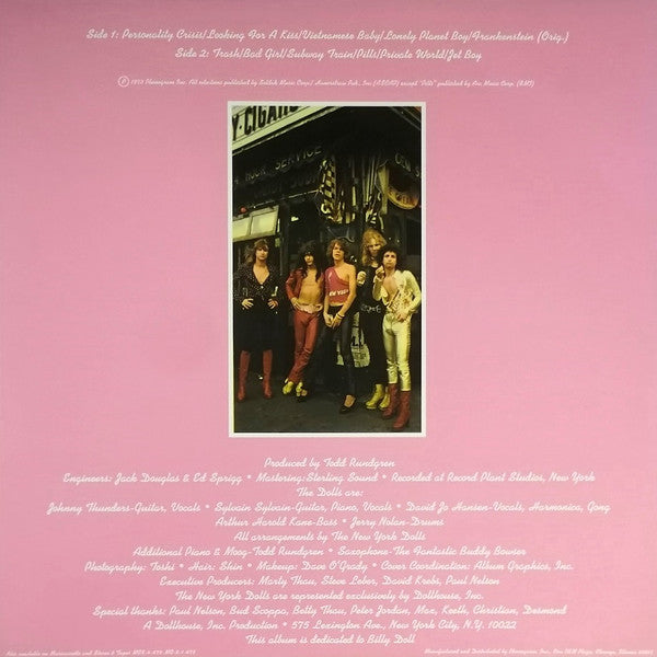 New York Dolls – New York Dolls - Awesome Red Vinyl! VinylPursuit.com