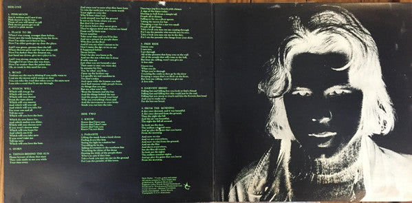 Nick Drake – Pink Moon - 1972 UK Pressing,  VERY RARE!