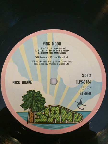 Nick Drake – Pink Moon - 1972 UK Pressing,  VERY RARE!