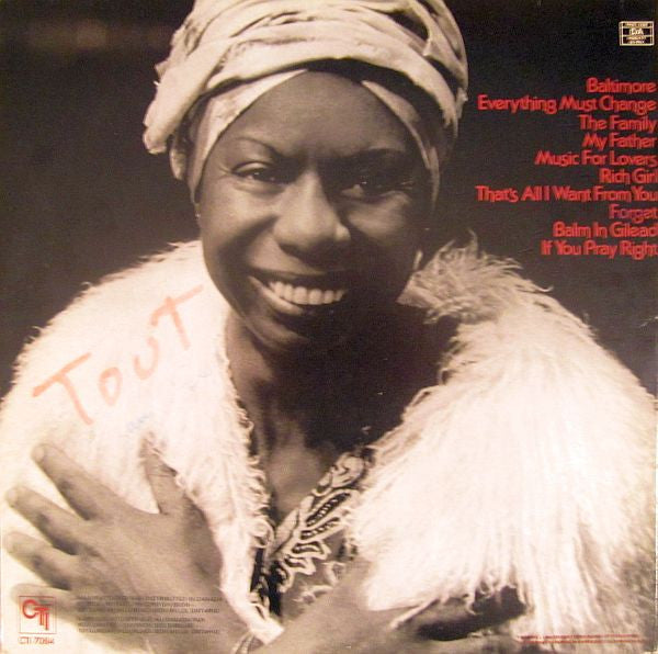 Nina Simone – Baltimore - 1978 Original!