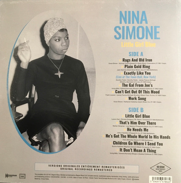 Nina Simone – Little Girl Blue - 180g French Pressing in Shrinkwrap!