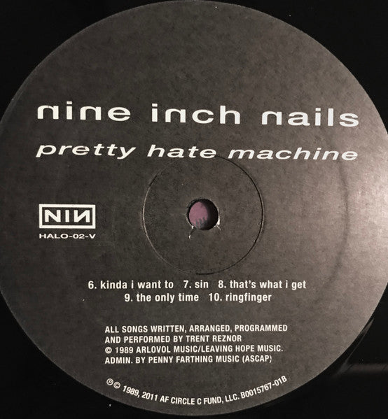 Nine Inch Nails – Pretty Hate Machine - 2011 Pressing in Shrinkwrap Vinyl Pursuit Inc