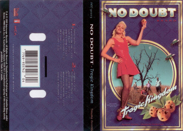 No Doubt – Tragic Kingdom - 1995 Cassette! VinylPursuit.com