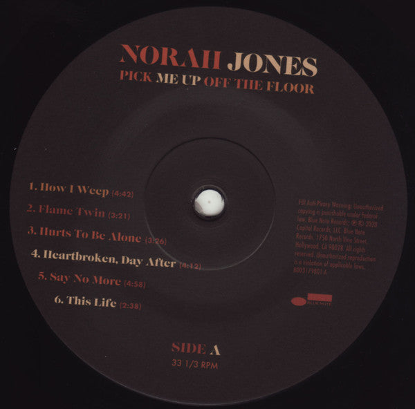 Norah Jones – Pick Me Up Off The Floor