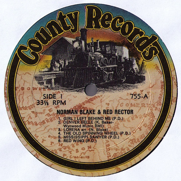Norman Blake & Red Rector ‎– Norman Blake & Red Rector - 1976 Original VinylPursuit.com