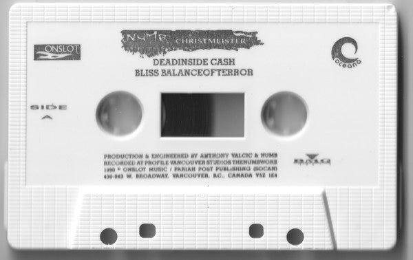 Numb – Christmeister –  1989 Cassette VinylPursuit.com