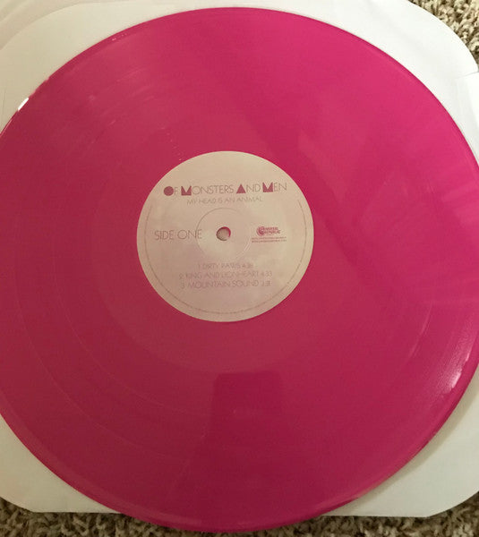 Of Monsters And Men – My Head Is An Animal - Pink Vinyl in Shrinkwrap! VinylPursuit.com