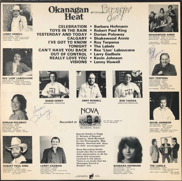 Okanagan Heat - Breakin' Out! - Various