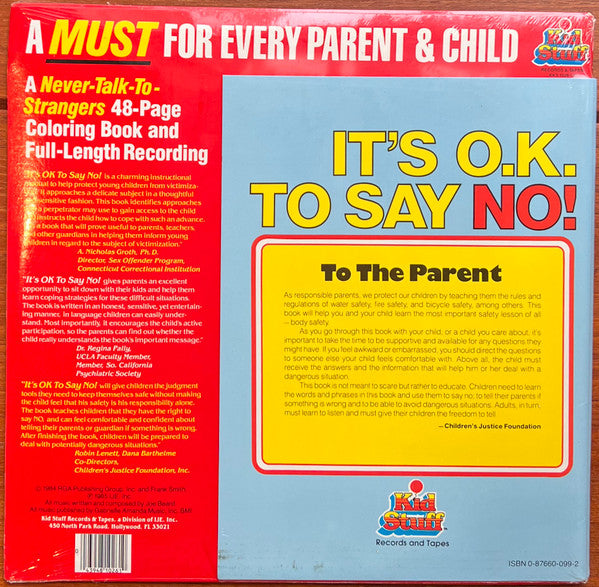 Unknown Artist ‎– It's Okay To Say No! - 1985 Original, Sealed! VinylPursuit.com